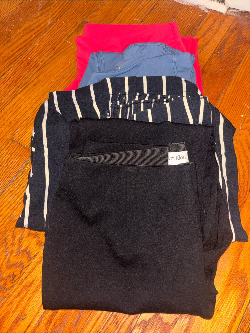 Calvin Klein Black Leggings with Mixed Color Pack